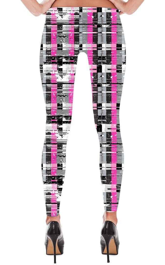 65 MCMLXV Women's Fractured Stripe Print Leggings