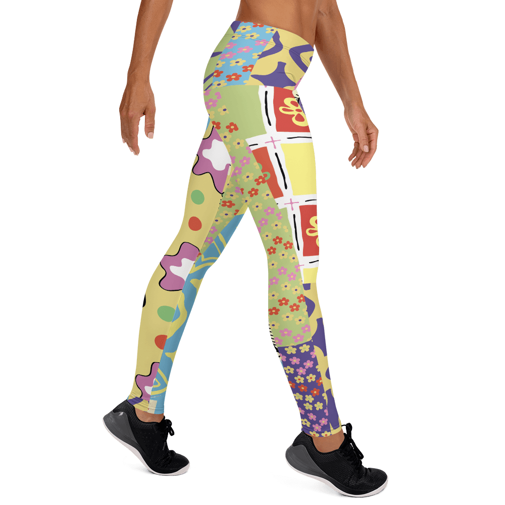 65 MCMLXV Women's Groovy Collage Print Leggings - 65mcmlxv