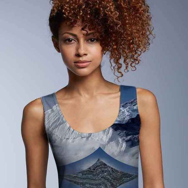 65 MCMLXV Women's Ice Princess Print Tank Top