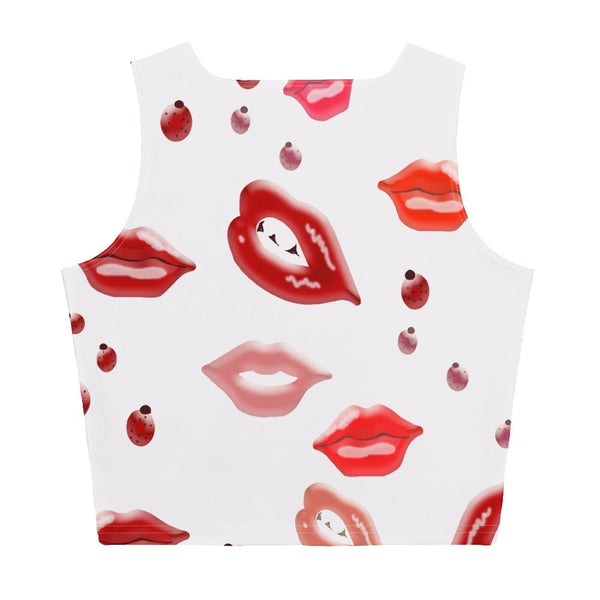 65 MCMLXV Women's Kiss Bliss Print Crop Top - 65mcmlxv