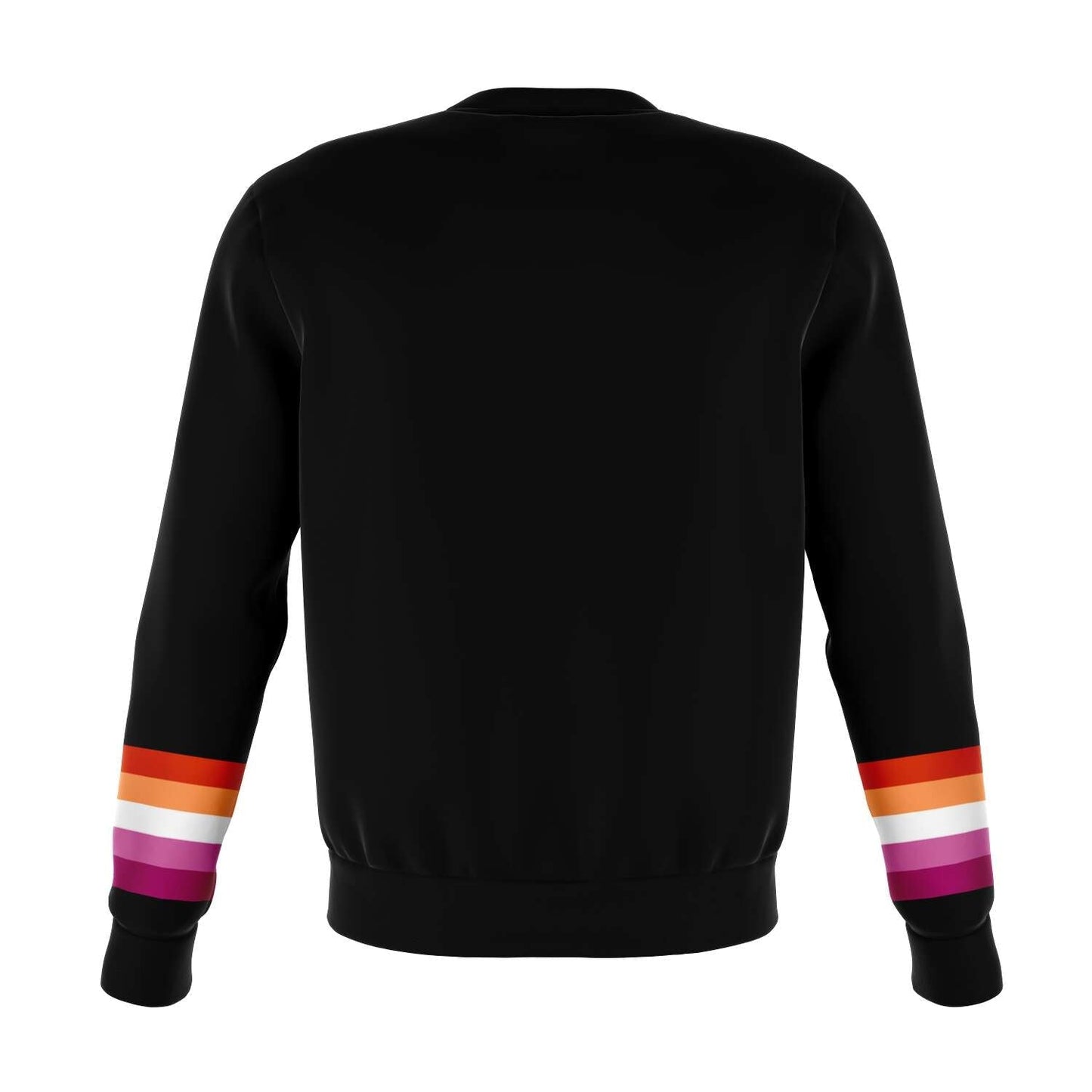 65 MCMLXV Women's LGBT Lesbian Pride Sunset Flag Stars Print Sweatshirt - 65mcmlxv