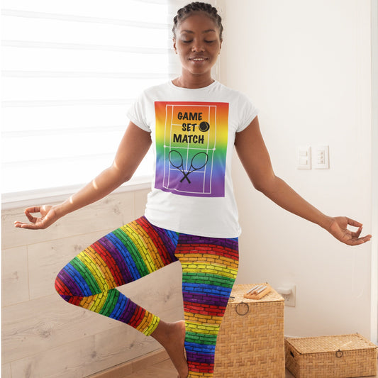 65 MCMLXV Women's LGBT Pride Rainbow Print Leggings - 65mcmlxv
