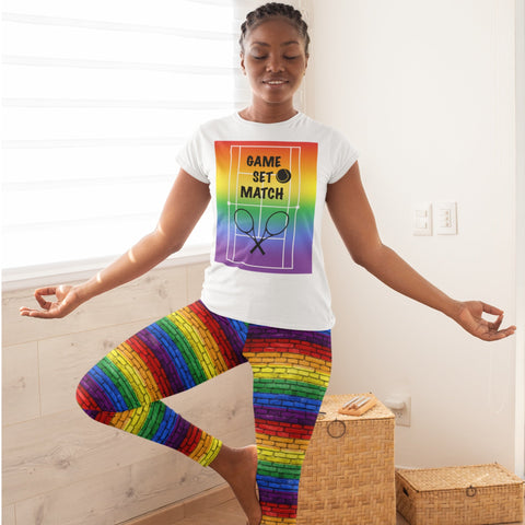 65 MCMLXV Women's LGBT Pride Rainbow Print Leggings - 65mcmlxv