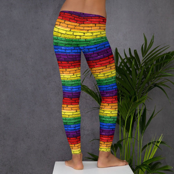 65 MCMLXV Women's LGBT Pride Rainbow Print Leggings - 65mcmlxv