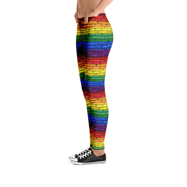 65 MCMLXV Women's LGBT Pride Rainbow Print Leggings - 65mcmlxv