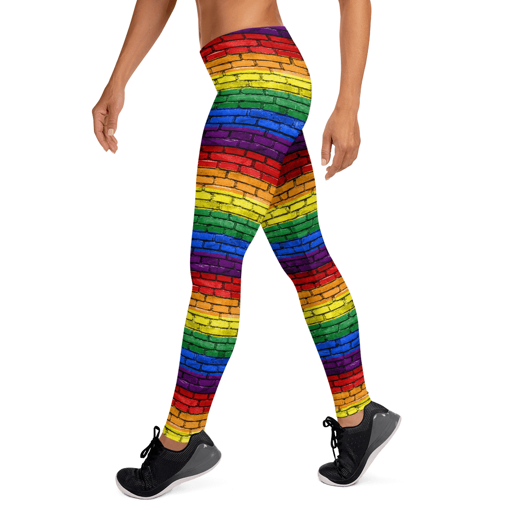 65 MCMLXV Women's LGBT Pride Rainbow Print Leggings - 65mcmlxv