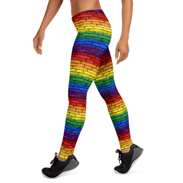 65 MCMLXV Women's LGBT Pride Rainbow Print Leggings - 65mcmlxv