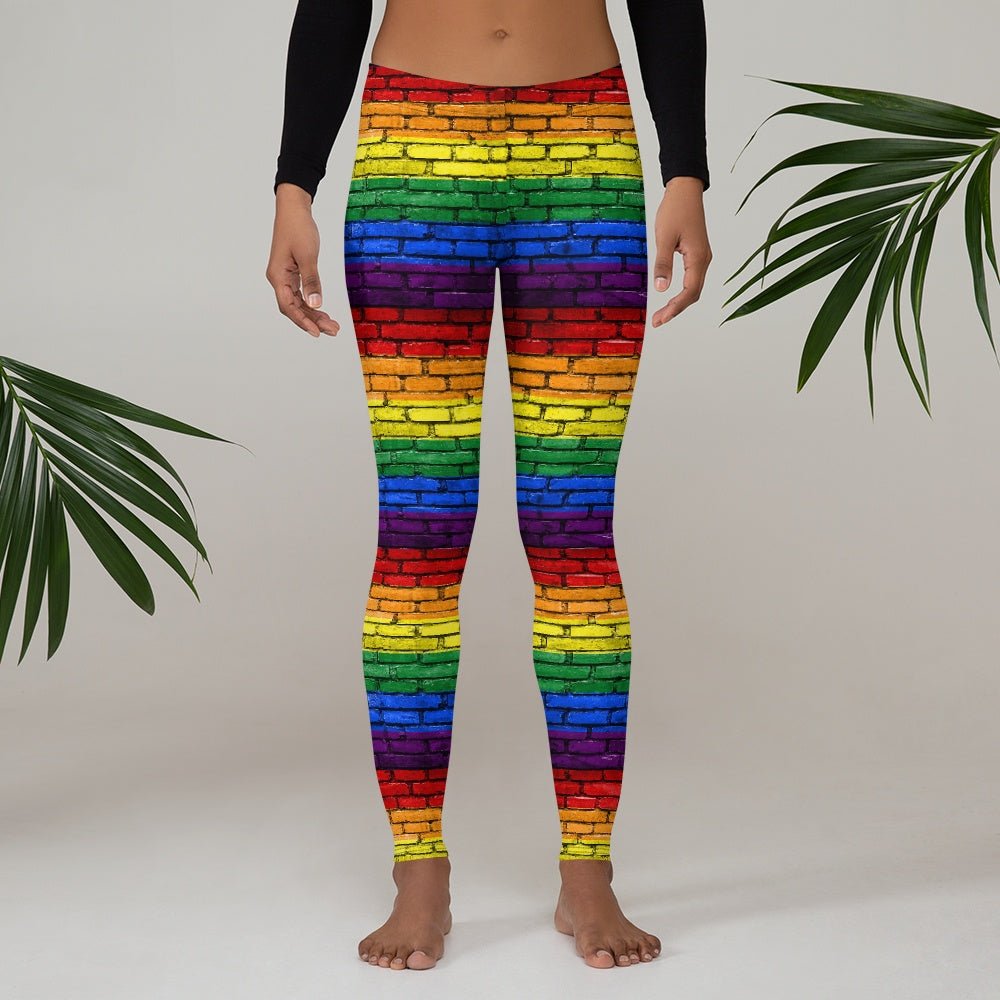 65 MCMLXV Women's LGBT Pride Rainbow Print Leggings - 65mcmlxv