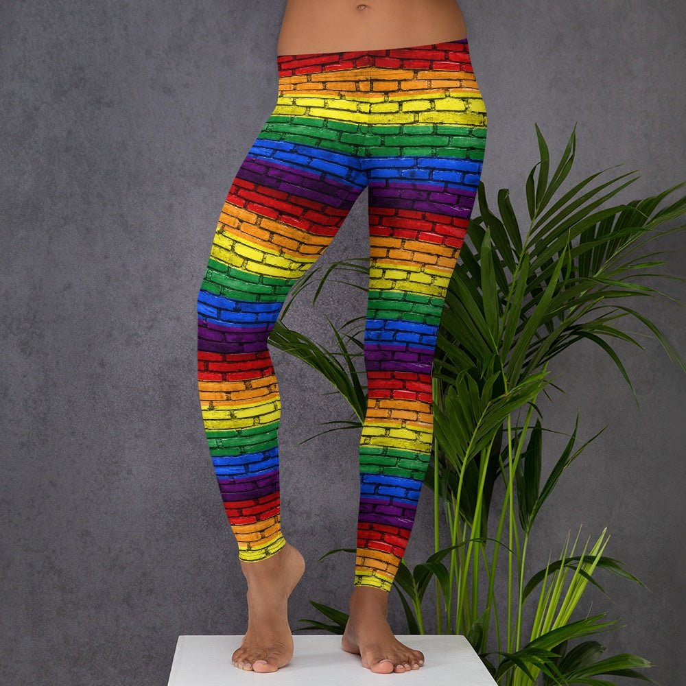 65 MCMLXV Women's LGBT Pride Rainbow Print Leggings - 65mcmlxv