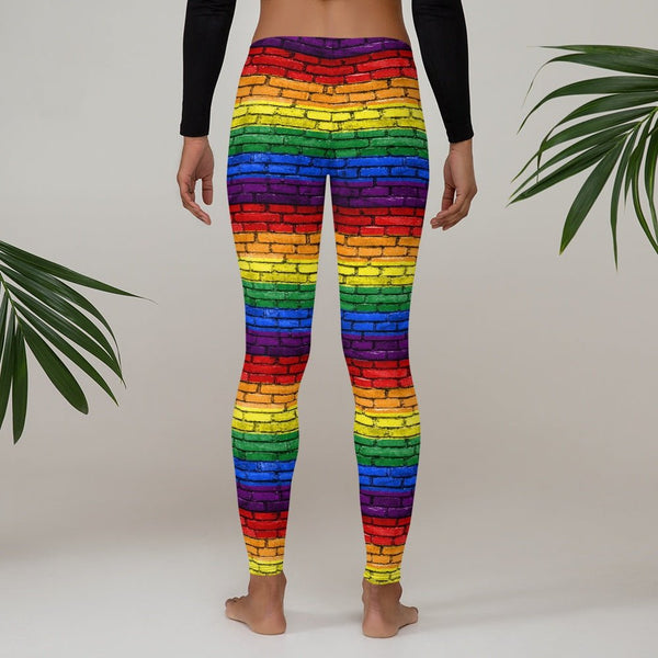 65 MCMLXV Women's LGBT Pride Rainbow Print Leggings - 65mcmlxv