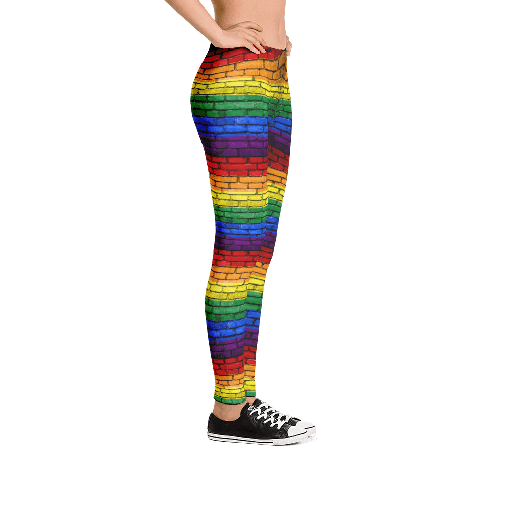 65 MCMLXV Women's LGBT Pride Rainbow Print Leggings - 65mcmlxv