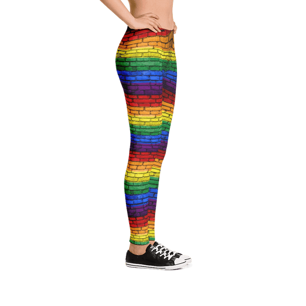 65 MCMLXV Women's LGBT Pride Rainbow Print Leggings - 65mcmlxv