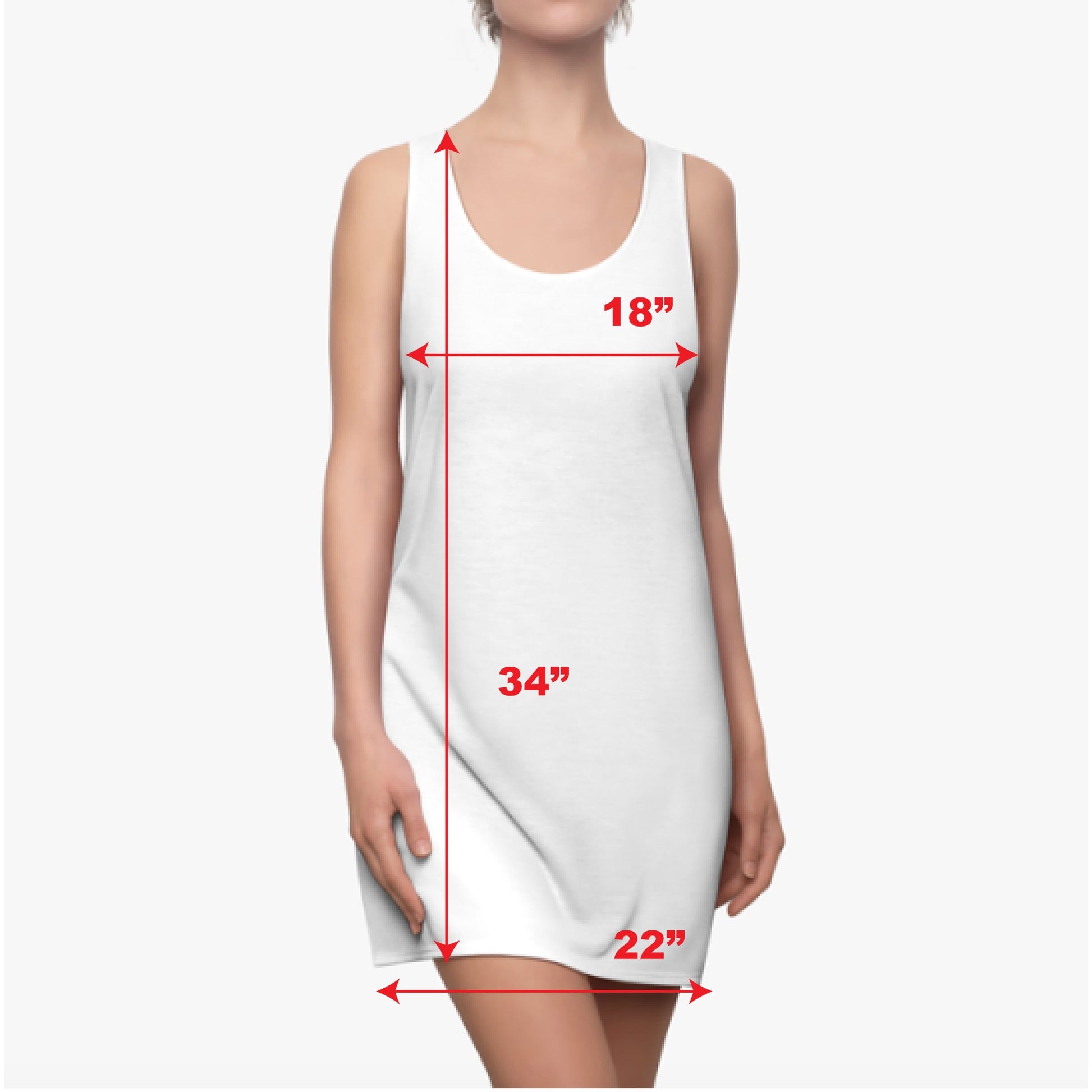 65 MCMLXV Women's LGBT Transgender Pride Flag Print Racerback Dress - 65mcmlxv