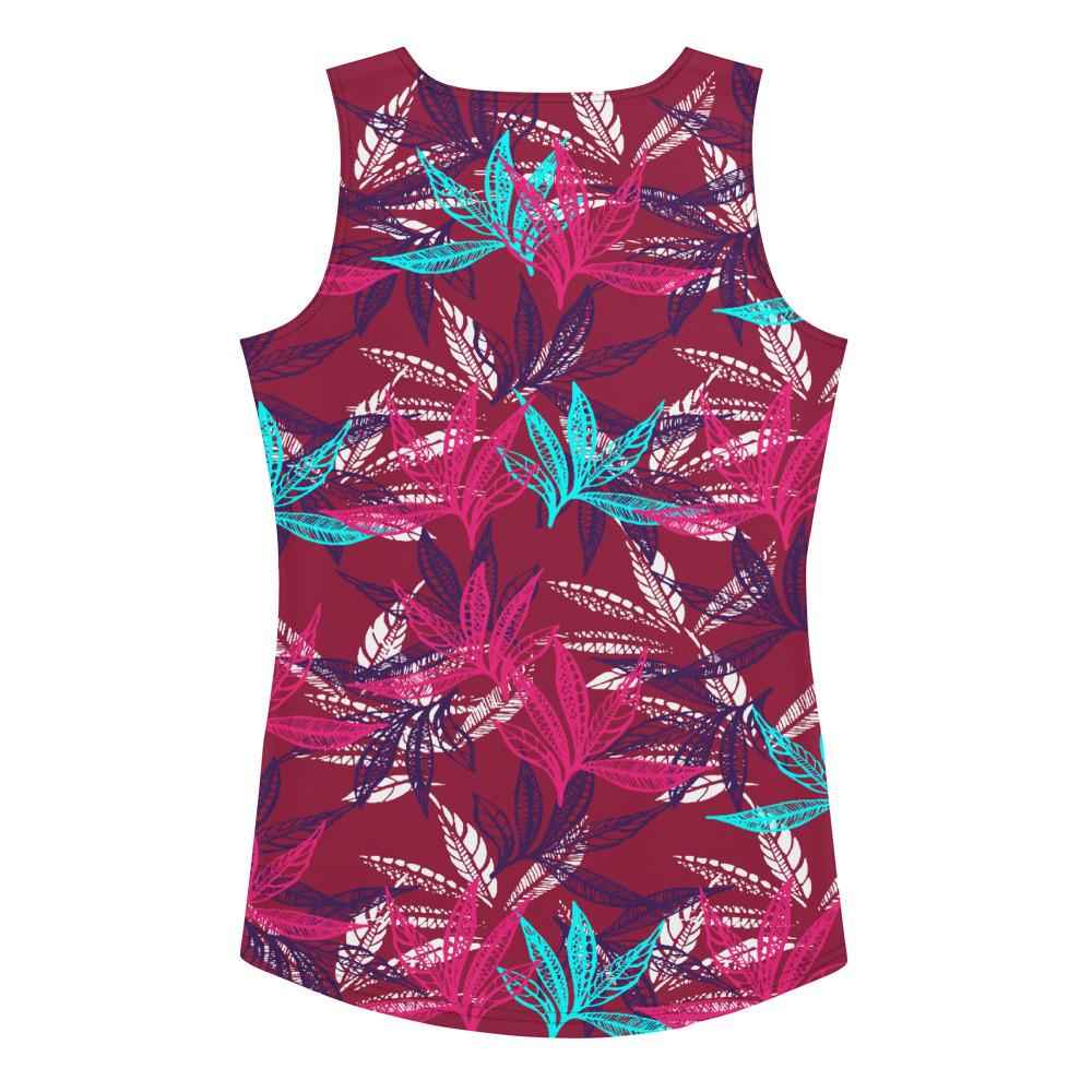 65 MCMLXV Women's Lovely Leaves Print Tank Top