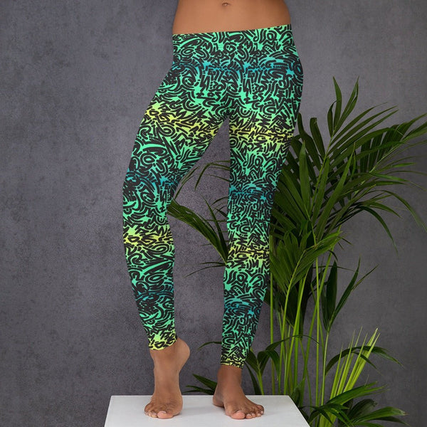 65 MCMLXV Women's Ombre Squiggles Print Leggings - 65mcmlxv