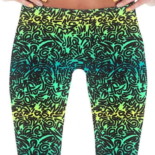 65 MCMLXV Women's Ombre Squiggles Print Leggings