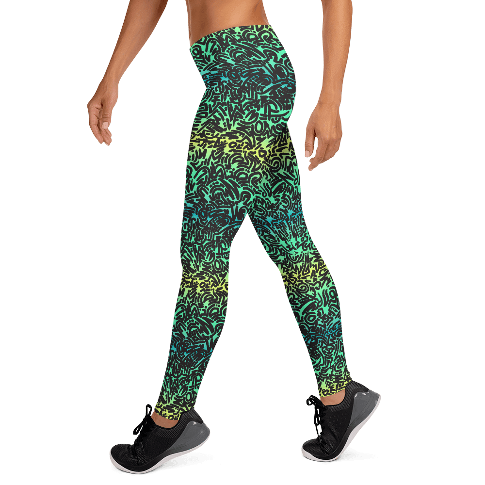 65 MCMLXV Women's Ombre Squiggles Print Leggings - 65mcmlxv