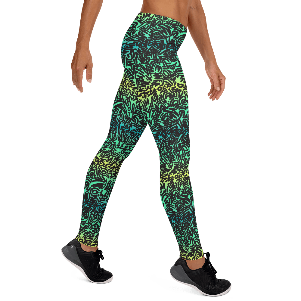 65 MCMLXV Women's Ombre Squiggles Print Leggings - 65mcmlxv