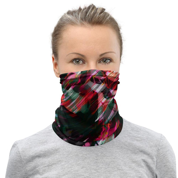 65 MCMLXV Women's Paintbrush Floral Print Neck Gaiter - 65mcmlxv