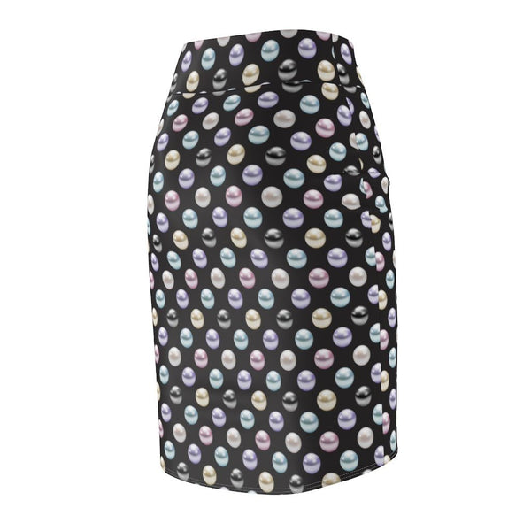 65 MCMLXV Women's Pearl Polka Dot Print Pencil Skirt - 65mcmlxv