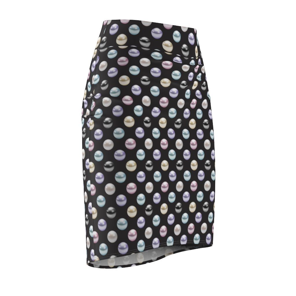 65 MCMLXV Women's Pearl Polka Dot Print Pencil Skirt - 65mcmlxv
