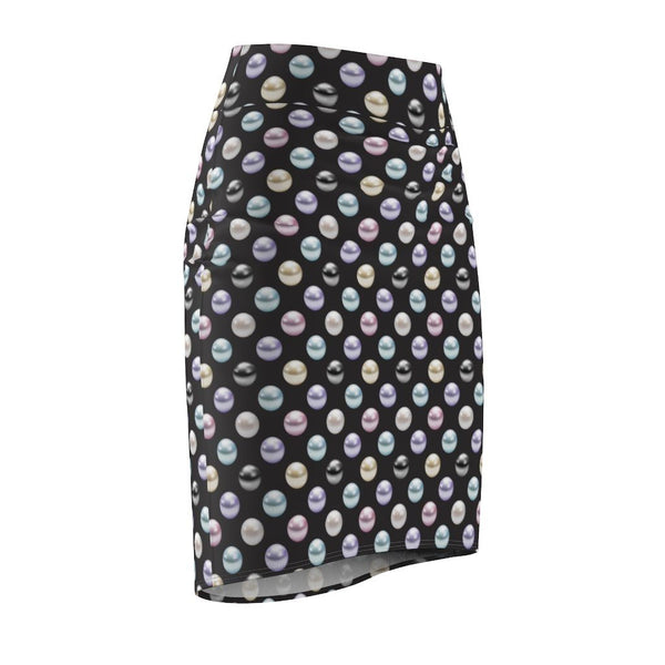 65 MCMLXV Women's Pearl Polka Dot Print Pencil Skirt - 65mcmlxv