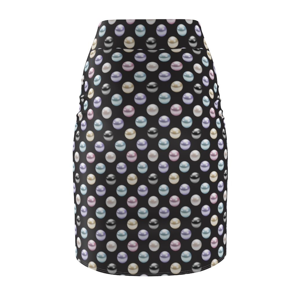 65 MCMLXV Women's Pearl Polka Dot Print Pencil Skirt - 65mcmlxv