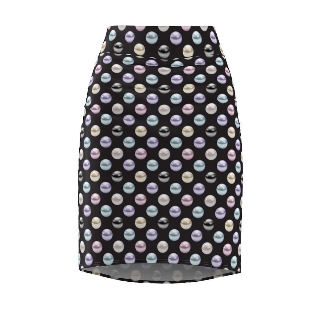 65 MCMLXV Women's Pearl Polka Dot Print Pencil Skirt - 65mcmlxv