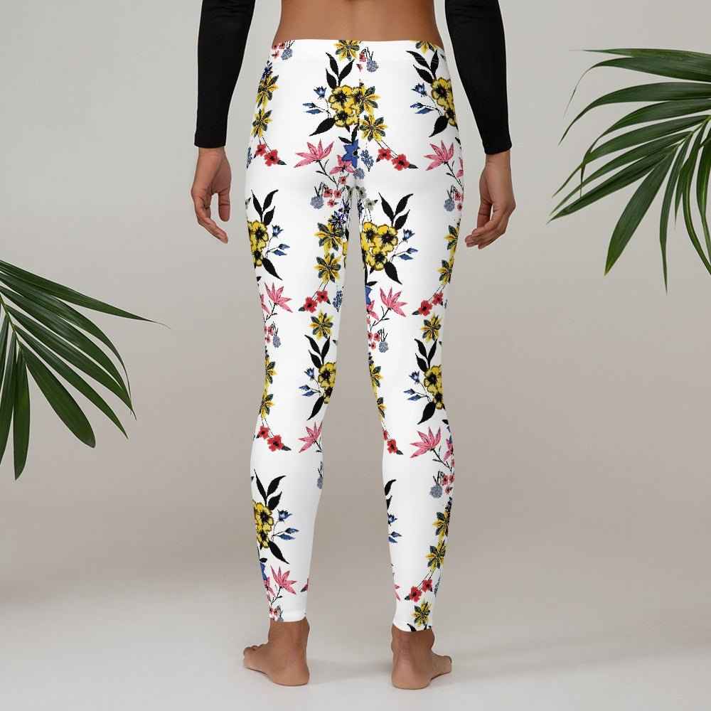 65 MCMLXV Women's Spring Flowers Print Leggings