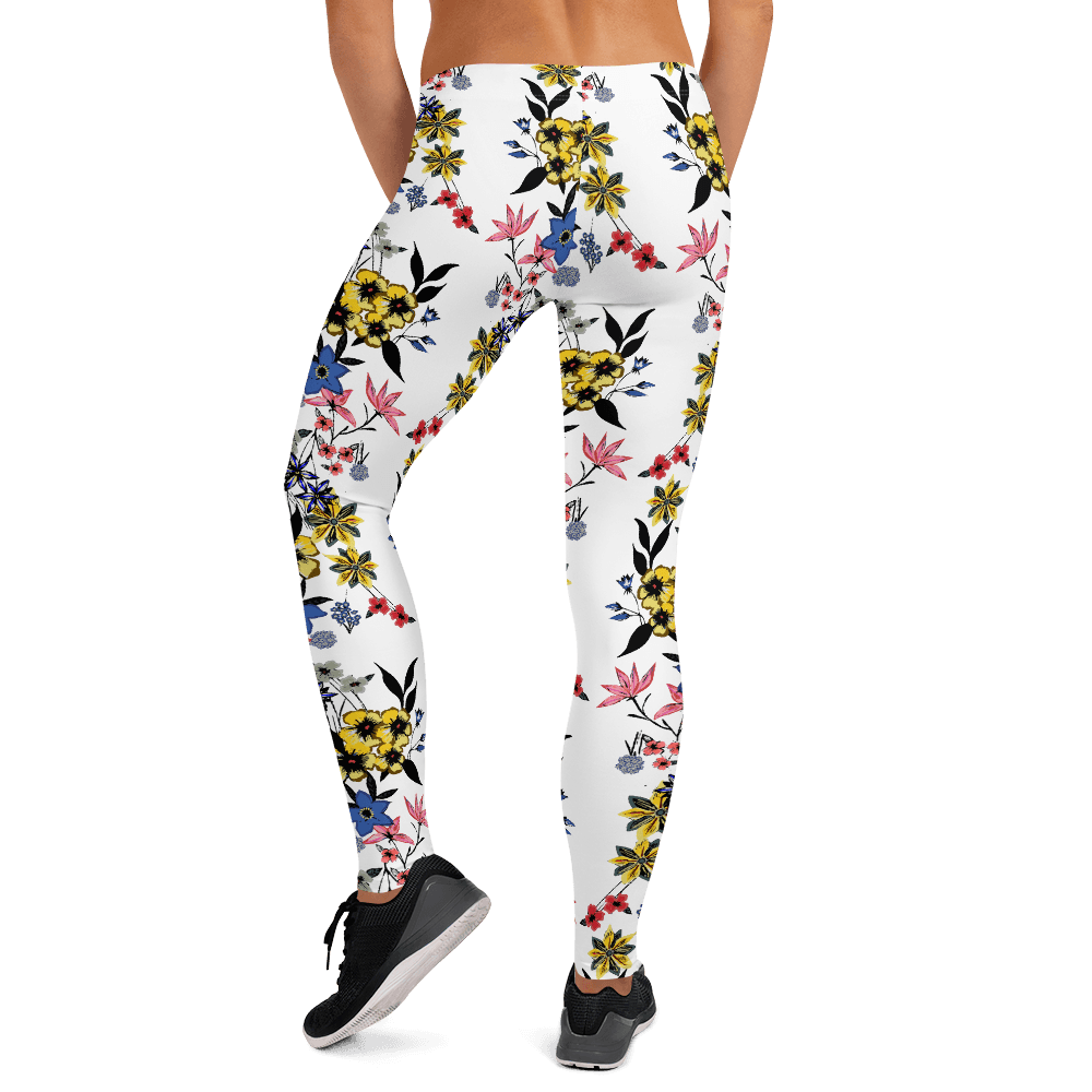 65 MCMLXV Women's Spring Flowers Print Leggings - 65mcmlxv