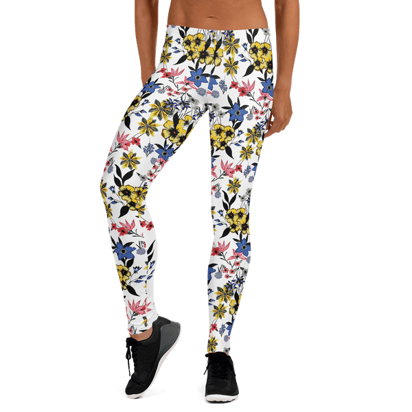65 MCMLXV Women's Spring Flowers Print Leggings - 65mcmlxv