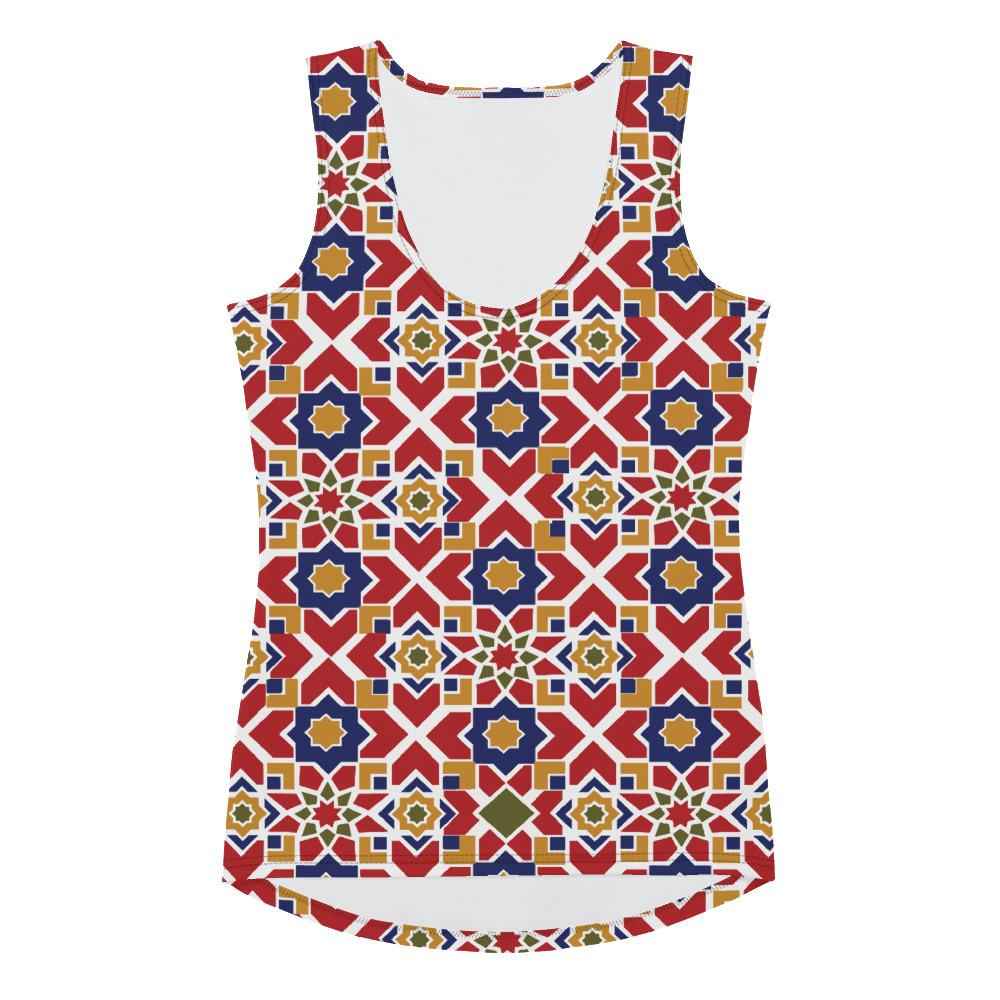 65 MCMLXV Women's Star Mosaic Print Tank Top