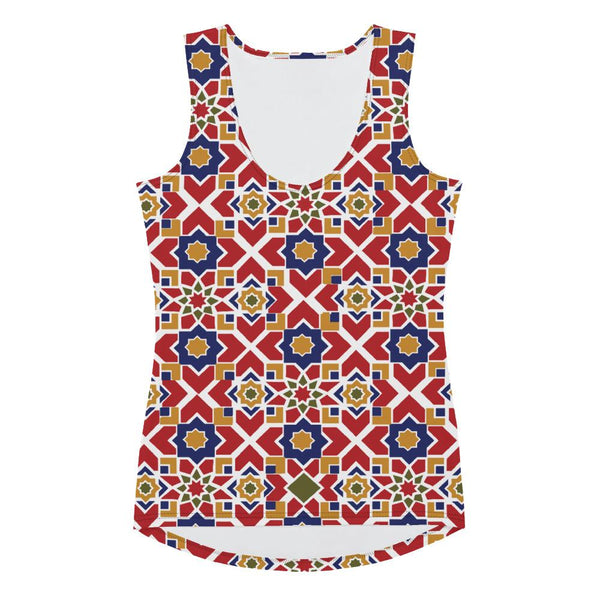 65 MCMLXV Women's Star Mosaic Print Tank Top - 65mcmlxv