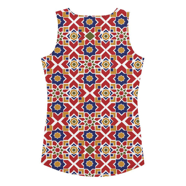 65 MCMLXV Women's Star Mosaic Print Tank Top - 65mcmlxv