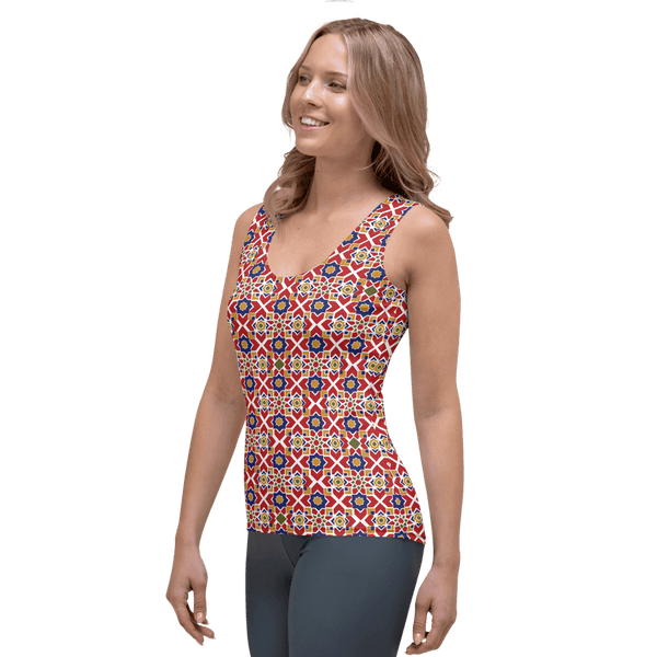 65 MCMLXV Women's Star Mosaic Print Tank Top - 65mcmlxv