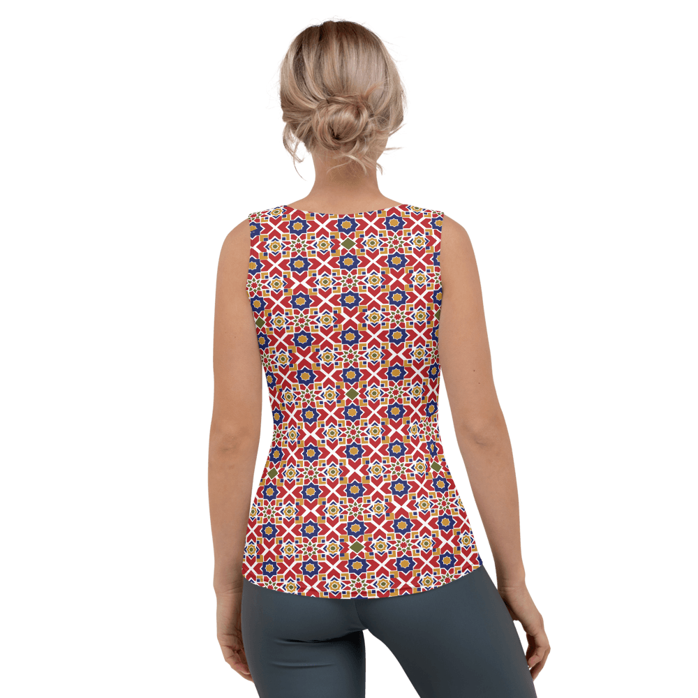 65 MCMLXV Women's Star Mosaic Print Tank Top - 65mcmlxv