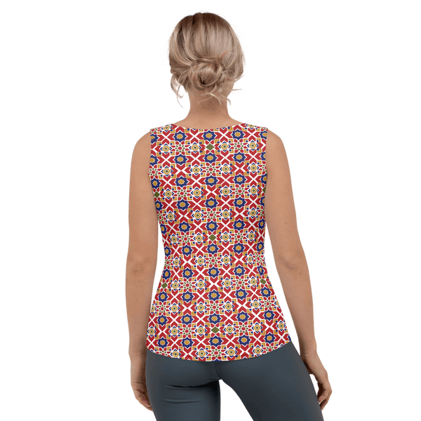 65 MCMLXV Women's Star Mosaic Print Tank Top - 65mcmlxv
