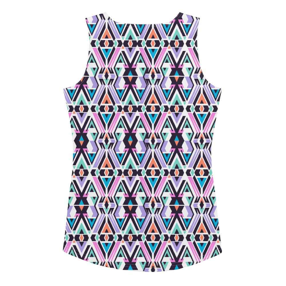 65 MCMLXV Women's Tribal Geometric Print Tank Top