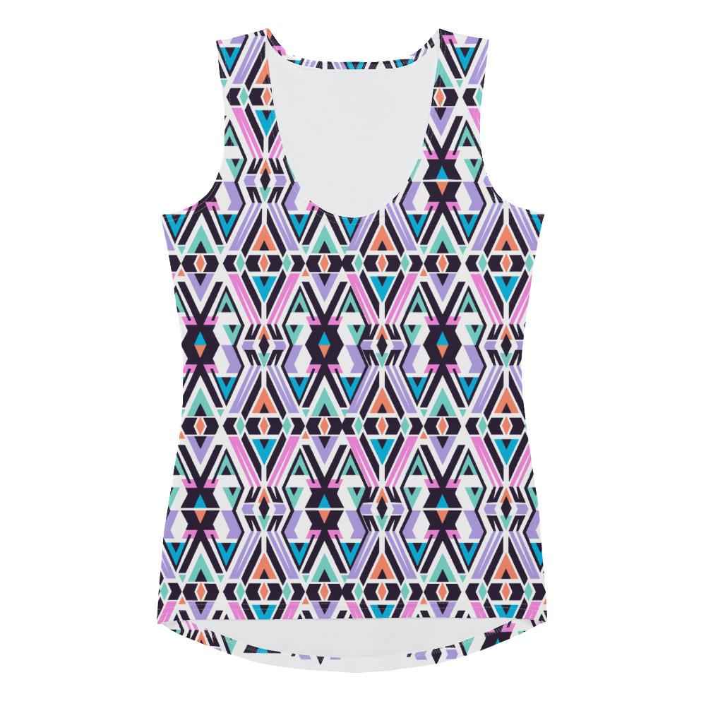 65 MCMLXV Women's Tribal Geometric Print Tank Top