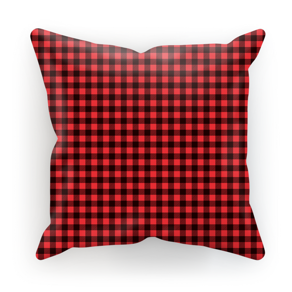 65 MCMLXV Red Buffalo Plaid Print Cushion Cover Pillow Case