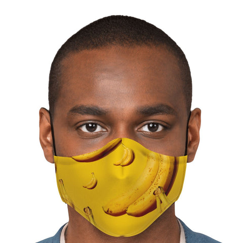 65 MCMLXV Unisex Banana Toss Print Face Mask-Fashion Face Mask - AOP-65mcmlxv