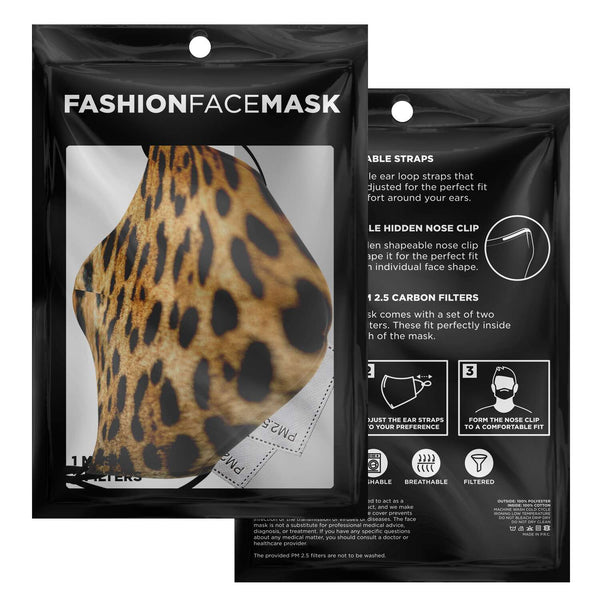 65 MCMLXV Unisex Jaguar Print Face Mask-Fashion Face Mask - AOP-65mcmlxv