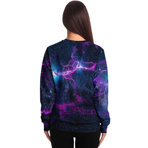 Fashion Sweatshirt - AOP - 65 MCMLXV Unisex Cosplay Shattered Multiverse Fleece Print Sweatshirt Jumper