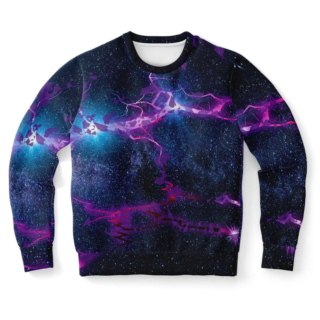 Fashion Sweatshirt - AOP - 65 MCMLXV Unisex Cosplay Shattered Multiverse Fleece Print Sweatshirt Jumper