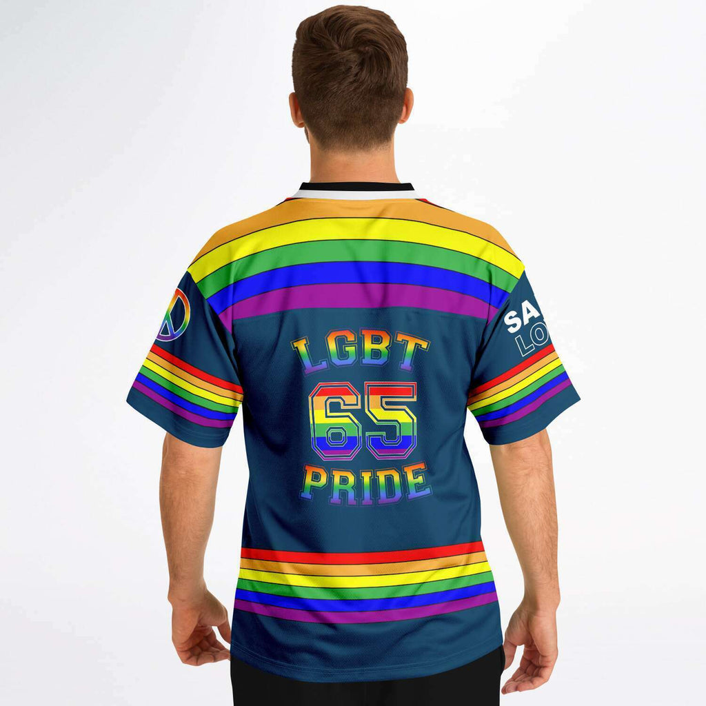 rainbow flag jersey