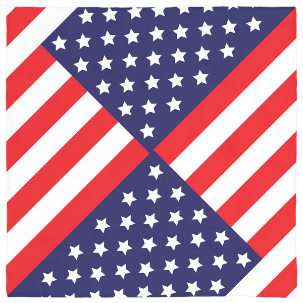 Pet Bandana - 65 MCMLXV Americana USA Flag Print Pet Bandana