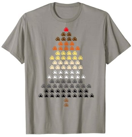 65 MCMLXV Men's LGBT Bear Pride Flag Christmas Tree Graphic T-Shirt-T-shirt-65mcmlxv