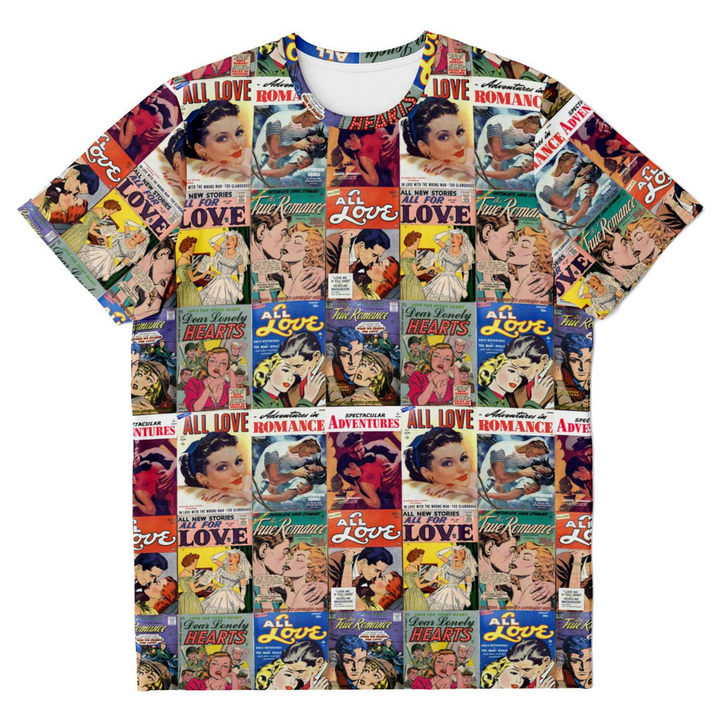 T-shirt - 65 MCMLXV Unisex Cosplay Vintage Romance Comics T-Shirt