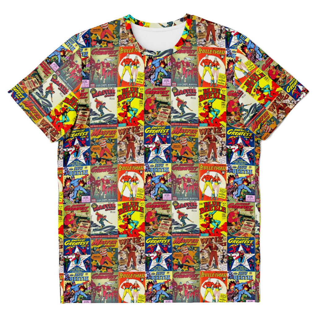 T-shirt - 65 MCMLXV Unisex Cosplay Vintage Superheroes Comics T-Shirt