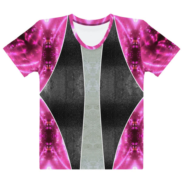65 MCMLXV Women's Clea Celestial Galaxy T-Shirt-Tee Shirt-65mcmlxv